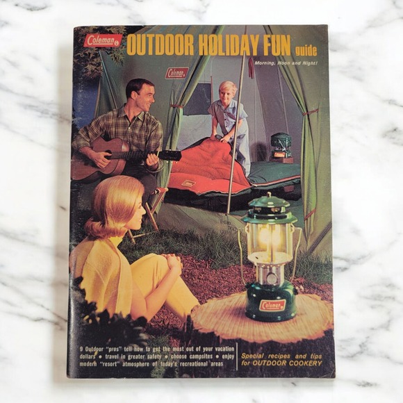 1966‎ Coleman Outdoor Holiday Fun Guide Vintage Camping Recipes Wichita Kansas - Picture 1 of 6